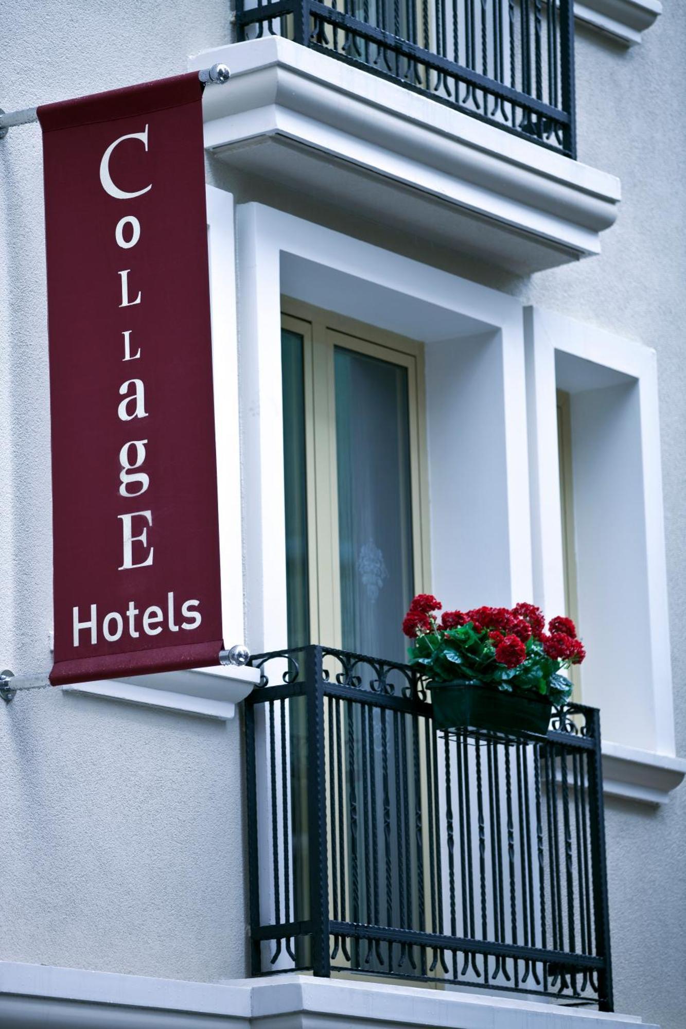 Collage Taksim Hotel Istanbul Bagian luar foto