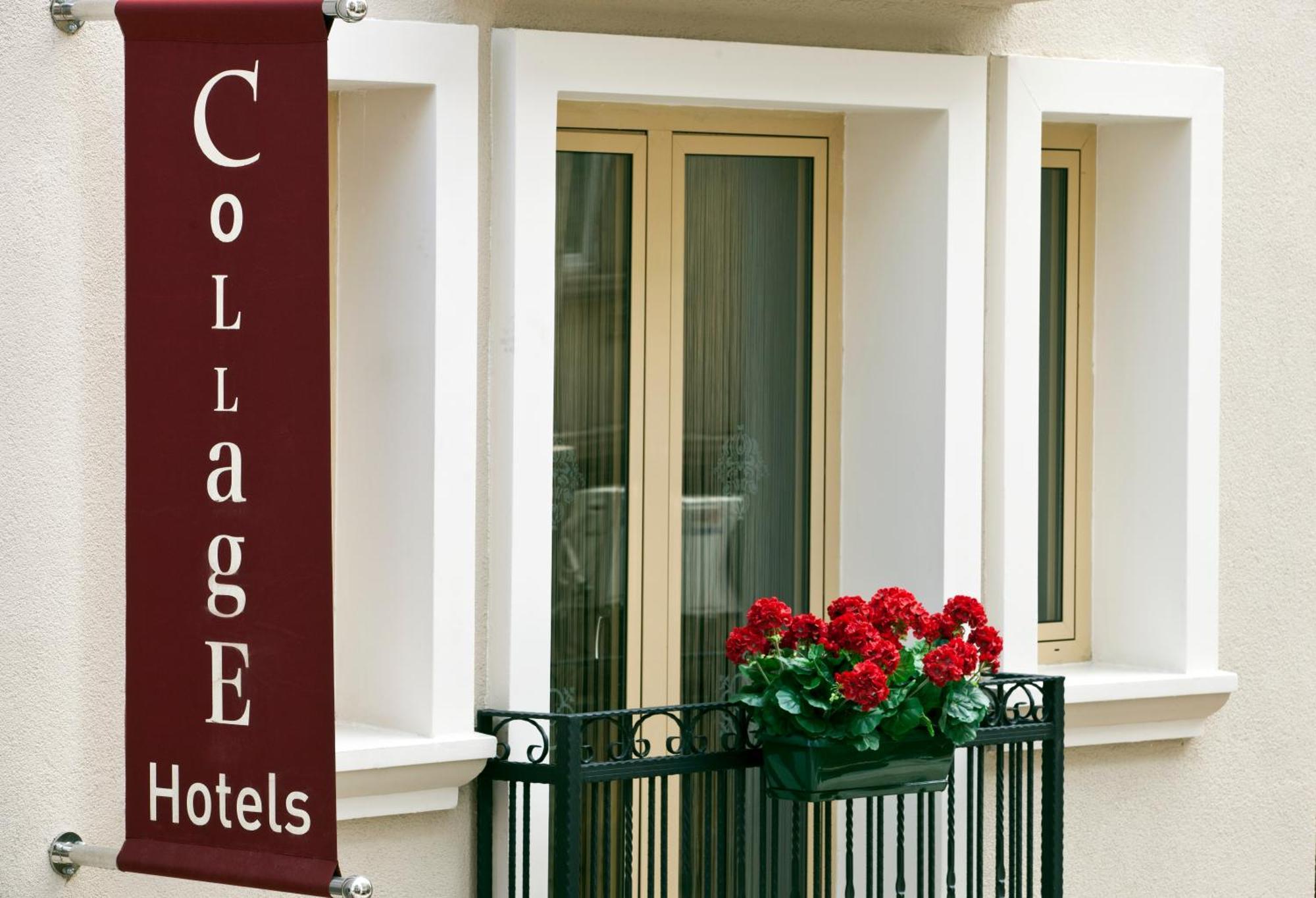 Collage Taksim Hotel Istanbul Bagian luar foto