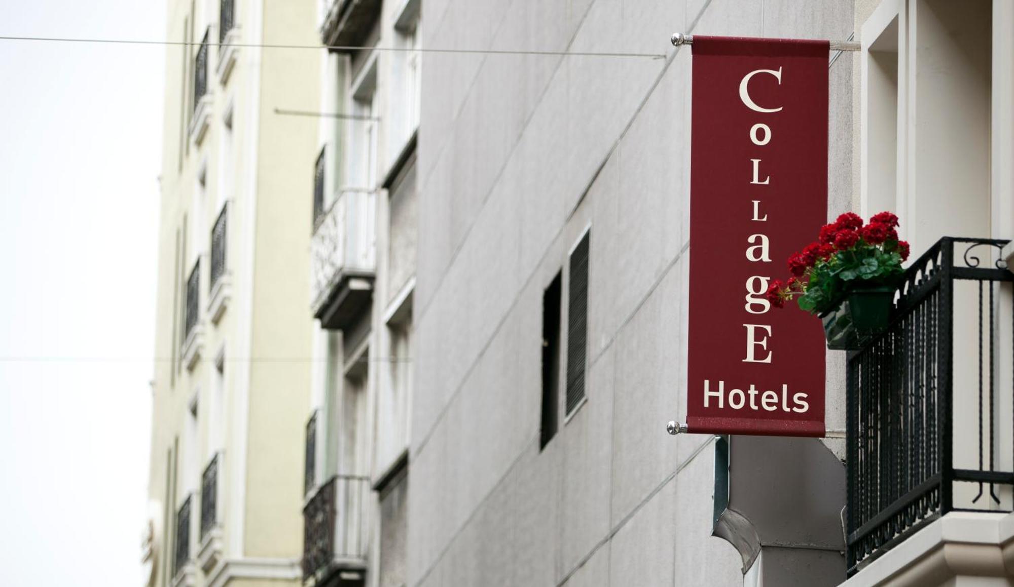 Collage Taksim Hotel Istanbul Bagian luar foto