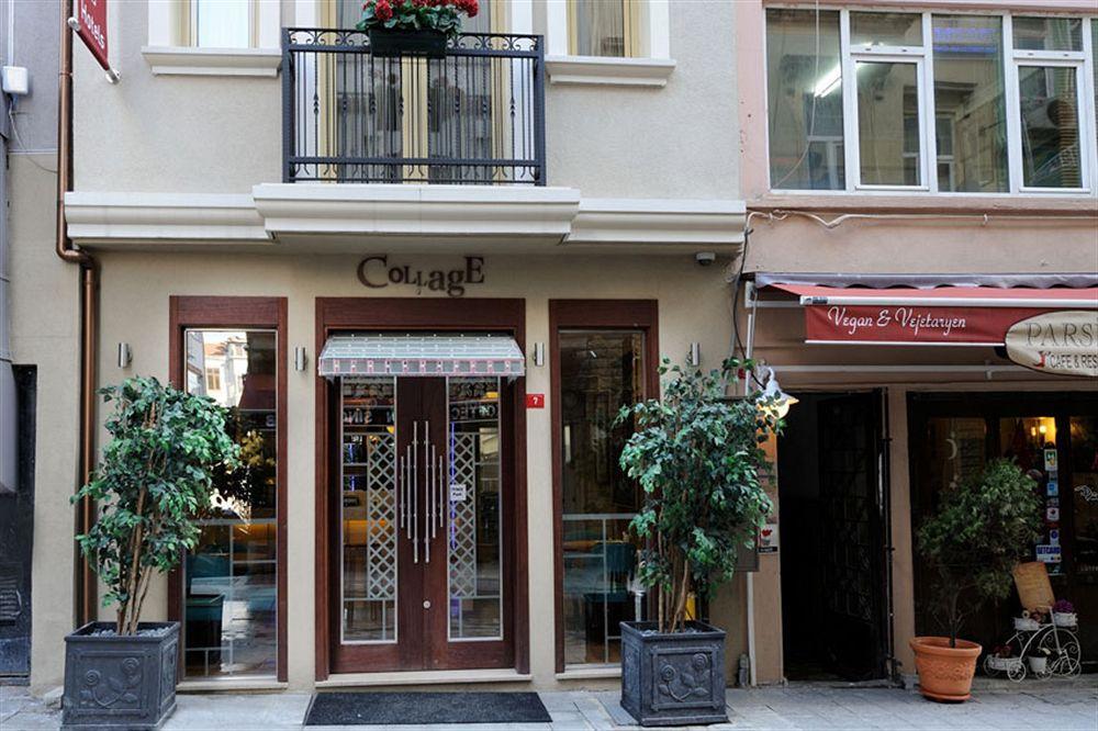 Collage Taksim Hotel Istanbul Bagian luar foto